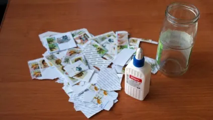 Оригінальна ваза - поштова марка - своїми руками - самі з руками (ваза) Оригінальна ваза - поштова марка - своїми руками - самі з руками