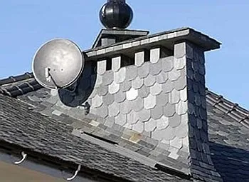 Оздоблення димоходу на даху гідроізоляція, облицювання, герметизація (димоходу) Оздоблення димоходу на даху гідроізоляція, облицювання, герметизація