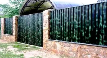 Відкатні ворота з хвірткою схеми монтажу своїми руками (ворота) Відкатні ворота з хвірткою схеми монтажу своїми руками