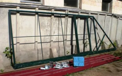 Відкатні ворота з хвірткою схеми монтажу своїми руками (відкатні) Відкатні ворота з хвірткою схеми монтажу своїми руками