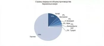 Вівчарство в світі лідери, обсяги виробництва, особливості вівчарства (особливості) Вівчарство в світі лідери, обсяги виробництва, особливості вівчарства