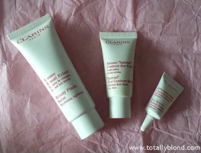 Відгук на три приголомшливих кошти clarins для очей і обличчя, на