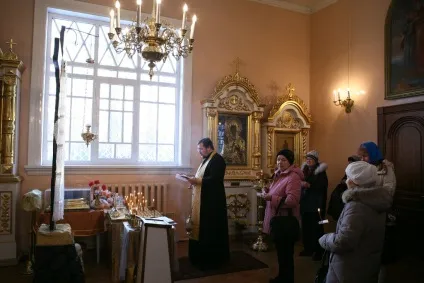 Панахида в церкві