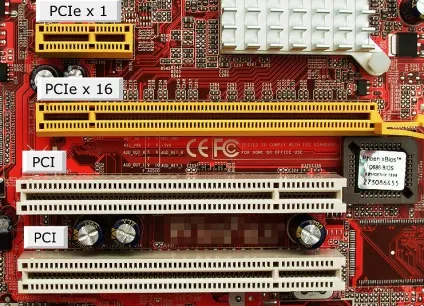 Pci-express - шина, слот розширення (інформації біта службових) Pci-express - шина, слот розширення