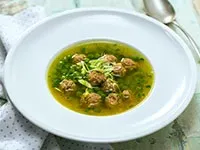 Курячий суп з перловкою