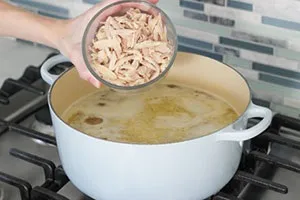 Курячий суп з перловкою