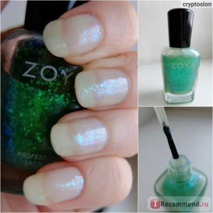 Лак для нігтів зі спецефектами zoya колекція fleck effect (літо 2012) - «zoya opal (effect) Лак для нігтів зі спецефектами zoya колекція fleck effect (літо 2012) - «zoya opal