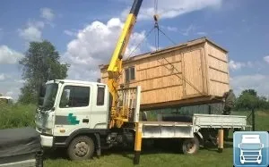 Перевезення битовки маніпулятором