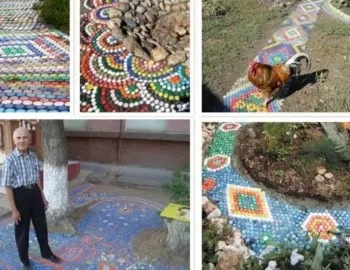 Пластикова тротуарна плитка 1 (тротуарна) Пластикова тротуарна плитка 1