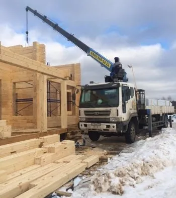 Перевезення зрубу будинку, лазні в москві і москвоской області (лазні) Перевезення зрубу будинку, лазні в москві і москвоской області