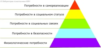 Піраміда потреб Маслоу і тест Маслоу (ієрархія потреб Маслоу) Піраміда потреб Маслоу і тест Маслоу