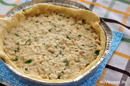 Пиріг з куркою в соусі бешамель (пиріг) Пиріг з куркою в соусі бешамель