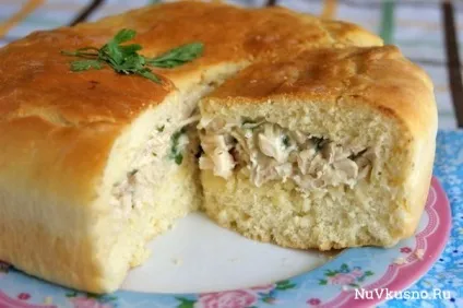 Пиріг з куркою в соусі бешамель (пиріг) Пиріг з куркою в соусі бешамель
