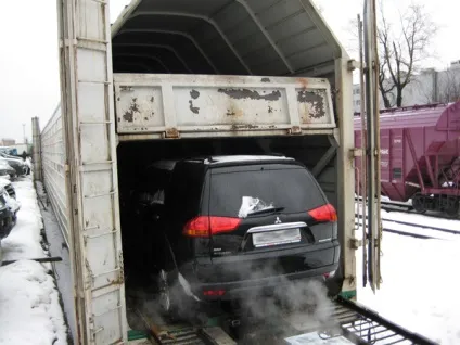 Перевезення легкових автомобілів в вагонах сітках і в суцільнометалевих вагонах (перевезення легкових автомобілів) Перевезення легкових автомобілів в вагонах сітках і в суцільнометалевих вагонах