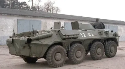Плаваючий колісний бронетранспортер БТР-70 - военное обозрение