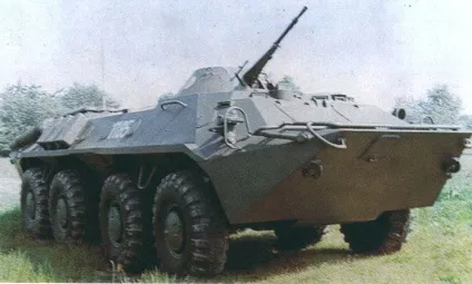 Плаваючий колісний бронетранспортер БТР-70 - военное обозрение