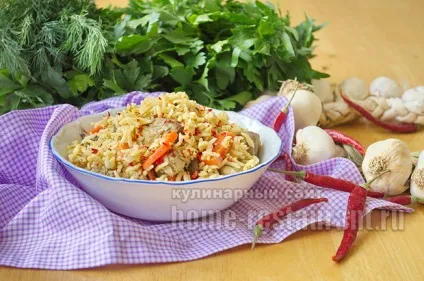 Плов зі свинини рецепт з фото крок за кроком в каструлі (плов) Плов зі свинини рецепт з фото крок за кроком в каструлі