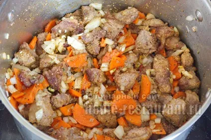 Плов зі свинини рецепт з фото крок за кроком в каструлі (рецепт) Плов зі свинини рецепт з фото крок за кроком в каструлі