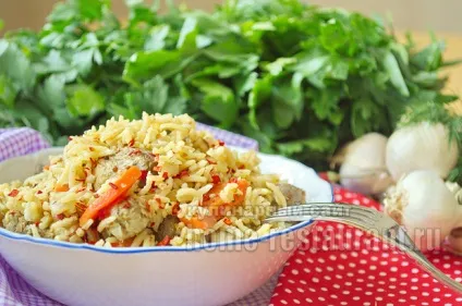 Плов зі свинини рецепт з фото крок за кроком в каструлі (плов) Плов зі свинини рецепт з фото крок за кроком в каструлі