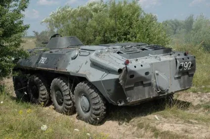 Плаваючий колісний бронетранспортер БТР-70 - военное обозрение