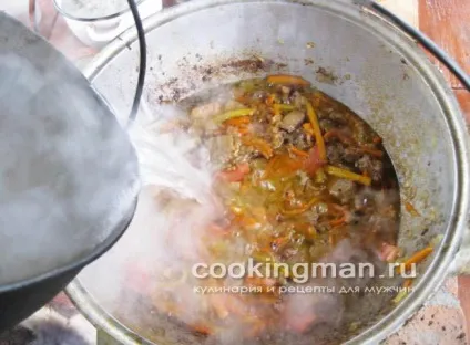 Плов зі свинини - кулінарія для чоловіків (узбецький плов) Плов зі свинини - кулінарія для чоловіків