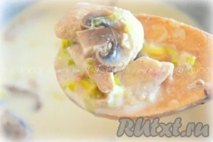 Підлива з курячих грудок з грибами - рецепт з фото (грибами) Підлива з курячих грудок з грибами - рецепт з фото