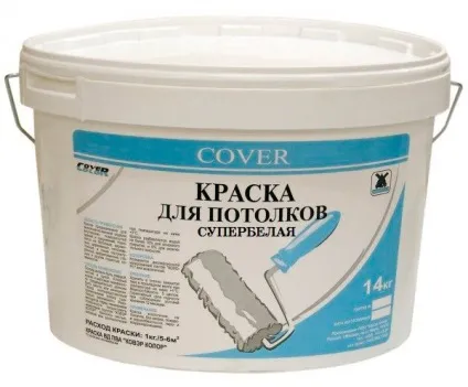 Фарбування стелі акриловою фарбою - підготовка і нанесення (стелі) Фарбування стелі акриловою фарбою - підготовка і нанесення