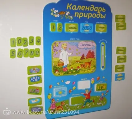 Погодний календар своїми руками (погодний) Погодний календар своїми руками