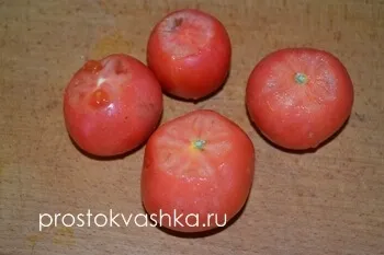Помідори фаршировані баклажанами - простий рецепт з фото (помідори) Помідори фаршировані баклажанами - простий рецепт з фото