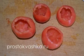Помідори фаршировані баклажанами - простий рецепт з фото (помідори) Помідори фаршировані баклажанами - простий рецепт з фото