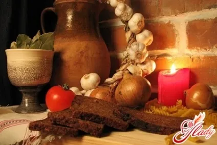 Пісне меню в великий пост