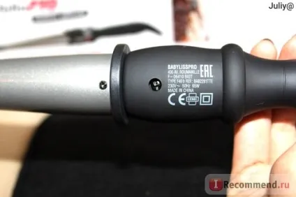Професійна плойка babyliss pro конусоідальний з турмалівим покриттям 32-19 мм модель (плойка) Професійна плойка babyliss pro конусоідальний з турмалівим покриттям 32-19 мм модель