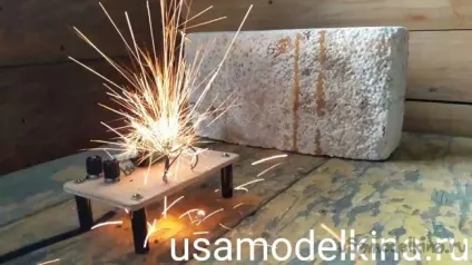 Найпростіша гаус-гармата без конденсаторів