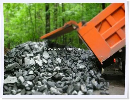 Різні фракції бутового каменю - виробництво і продаж (бутовий камінь фракції) Різні фракції бутового каменю - виробництво і продаж
