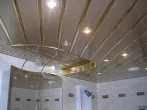 Рейковий підвісна стеля переваги і особливості установки у ванній кімнаті (рейковий) Рейковий підвісна стеля переваги і особливості установки у ванній кімнаті
