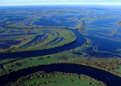 Річки алтая на мапі