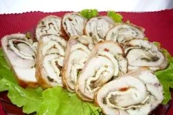 Рулет з курки в домашніх умовах - рецепт (рецепт) Рулет з курки в домашніх умовах - рецепт
