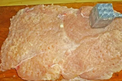 Рецепт курячий рулет, запечений у фользі покроковий з фотографіями (рулет) Рецепт курячий рулет, запечений у фользі покроковий з фотографіями