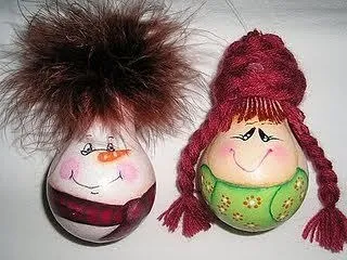 Саморобні новорічні іграшки з лампочок (новорічні прикраси своїми руками) Саморобні новорічні іграшки з лампочок