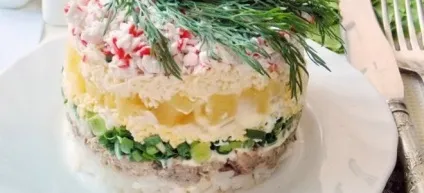 Салат з консервованої сайри - рецепти з рисом, яйцем, огірком і кукурудзою (сайри) Салат з консервованої сайри - рецепти з рисом, яйцем, огірком і кукурудзою