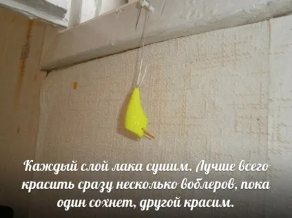 Саморобні воблери - процес виготовлення (воблери) Саморобні воблери - процес виготовлення