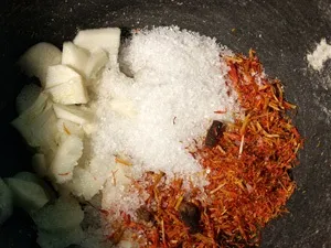Сациві з курки - фото-рецепти покрокового приготування (крапель лимонного соку) Сациві з курки - фото-рецепти покрокового приготування