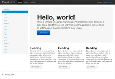 З чого почати - введення · twitter bootstrap російською