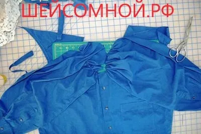 Сарафан і туніка з чоловічої сорочки - ший зі мною (чоловічий) Сарафан і туніка з чоловічої сорочки - ший зі мною