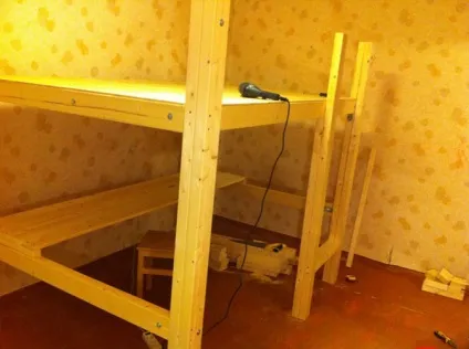 Зроби сам - двох'ярусна ліжко, fresher - найкраще з рунета за день!