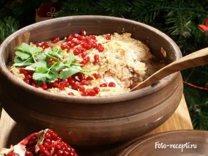 Сациві з курки - фото-рецепти покрокового приготування (Класичний рецепт сациві) Сациві з курки - фото-рецепти покрокового приготування