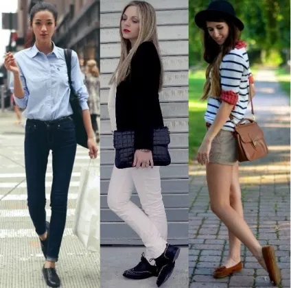 З чим носити жіночі мокасини самих різних кольорів (різних) З чим носити жіночі мокасини самих різних кольорів