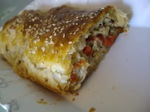 Штрудель з куркою і грибами рецепт з фотографіями (куркою) Штрудель з куркою і грибами рецепт з фотографіями