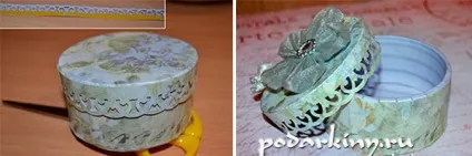 Шкатулка з бобіни від скотчу - майстер-клас і ідеї декору (декору) Шкатулка з бобіни від скотчу - майстер-клас і ідеї декору