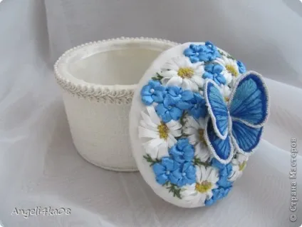 Шкатулка своїми руками з бобіни від скотчу (руками) Шкатулка своїми руками з бобіни від скотча